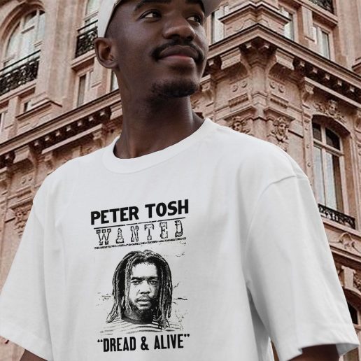 Vintage T Shirt Dread and Alive Peter Tosh Equal Rights