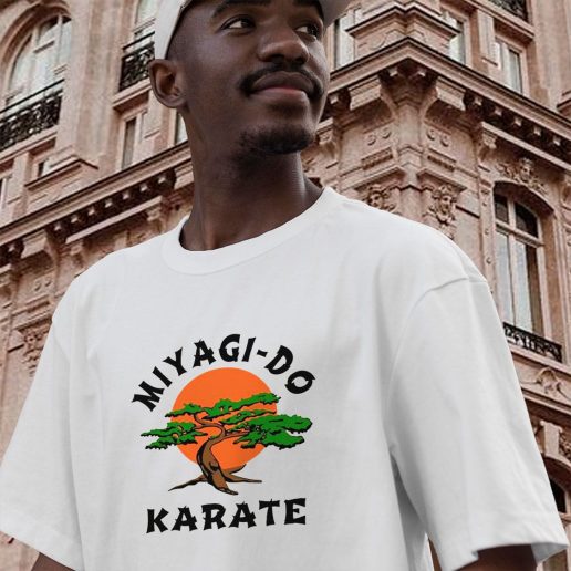 Vintage T Shirt Miyagi Do Karate Japanese