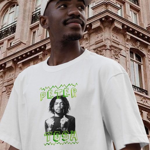 Vintage T Shirt Retro Reggae Jamaica Peter Tosh