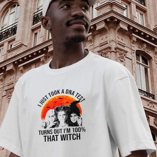 Vintage T Shirt Sanderson Sisters DNA Test That Witch