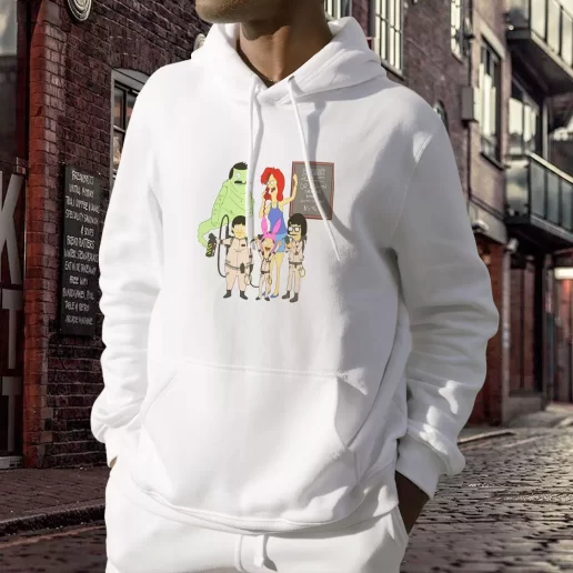 Aesthetic Hoodie Bobs Burgers Family Ghost Hunter