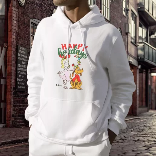 Aesthetic Hoodie Cindy Lou Happy Holidays