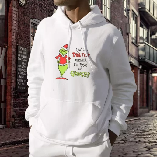 Aesthetic Hoodie DNA Test Im 100 Percent Grinch