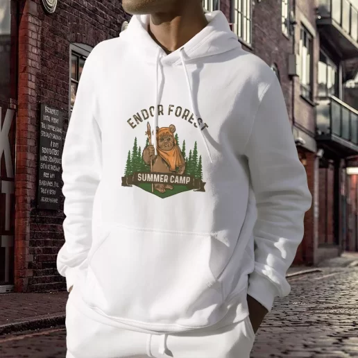 Aesthetic Hoodie Endor Forest Summer Camp