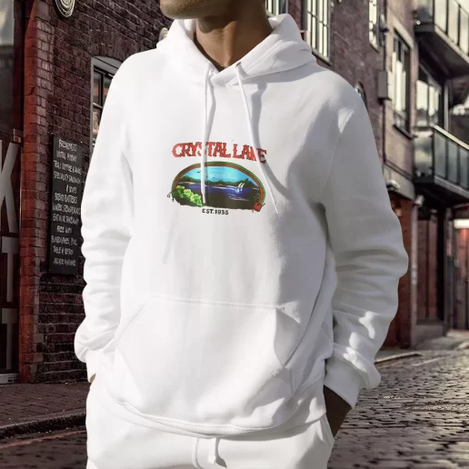 Aesthetic Hoodie Vintage Camp Crystal Lake 1935