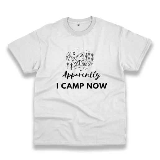 Apparently I Camp Now Thanksgiving Vintage T Shirt