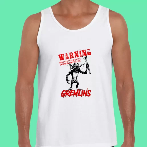 Beach Tank Top GREMLINS GIZMO Funny