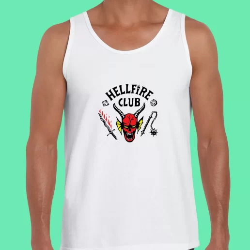 Beach Tank Top Hellfire Club Stranger Things