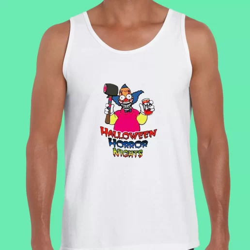 Beach Tank Top Horror Nights Krusty