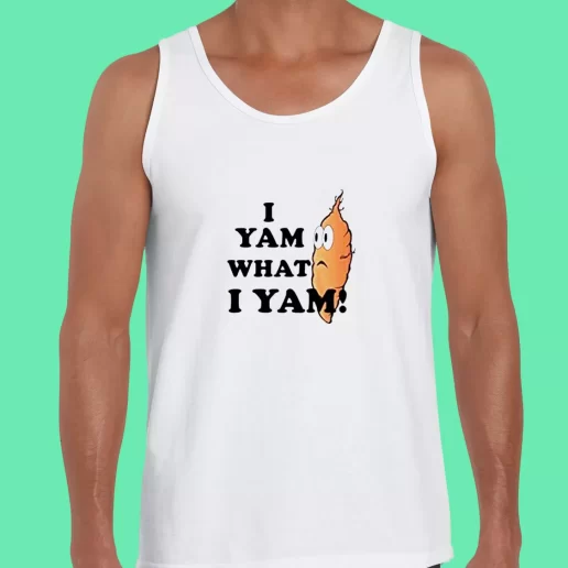 Beach Tank Top I yam What i yam