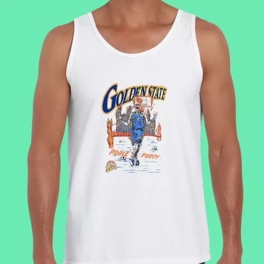 Beach Tank Top Jordan Poole Party Skullcap