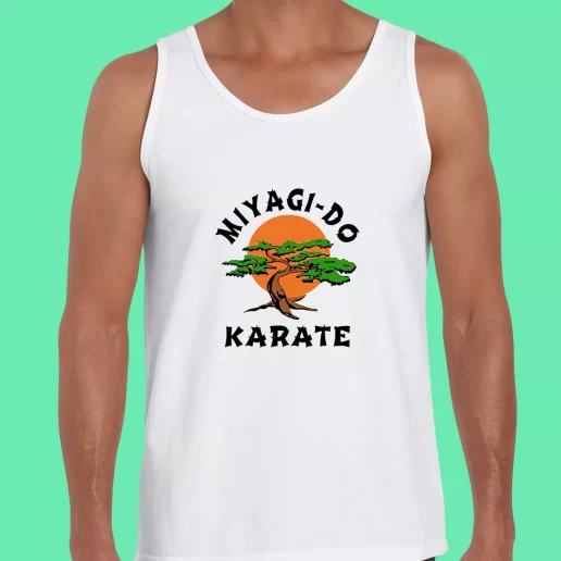 Beach Tank Top Miyagi Do Karate Japanese