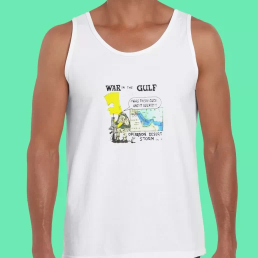 Beach Tank Top Nathan McDermott Bart Gulf 1991