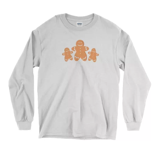 Christmas Gingerbread Thanksgiving Long Sleeve T Shirt