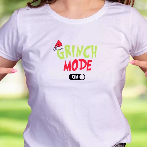 Cool T Shirt Grinch Mode On