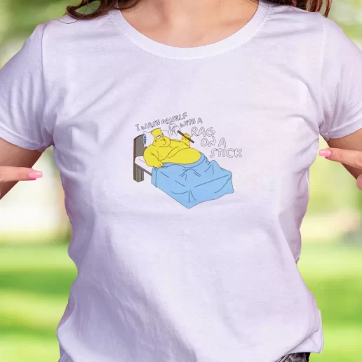 Cool T Shirt I Wash Myself Funny Bart