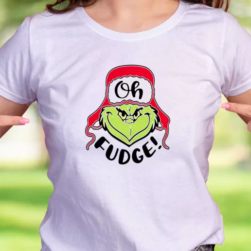 Cool T Shirt Oh Fudge Grinch