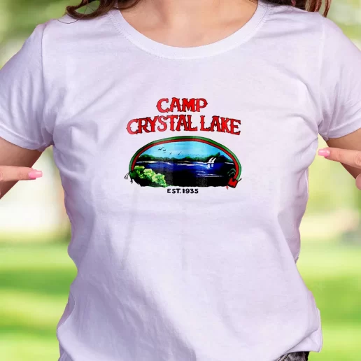 Cool T Shirt Vintage Camp Crystal Lake 1935