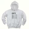 Corn Nutrition Facts Thanksgiving Thanksgiving Hoodie