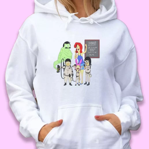 Cute Hoodie Bobs Burgers Family Ghost Hunter