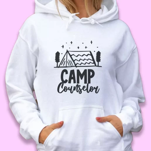 Cute Hoodie Camp Counselor