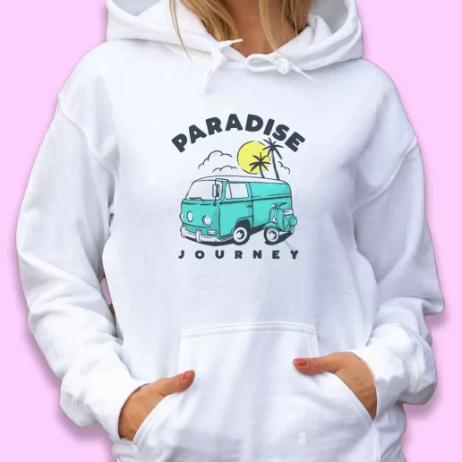 Cute Hoodie Paradise Journey Caravan Camping