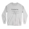 Friendsgiving meaning Thanksgiving Long Sleeve T Shirt