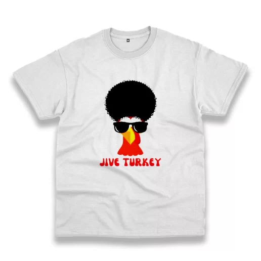 Funny Jive turkey hair Thanksgiving Vintage T Shirt