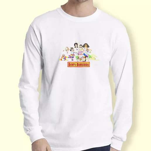 Graphic Long Sleeve T Shirt Bobs Burgers LGBT Pride