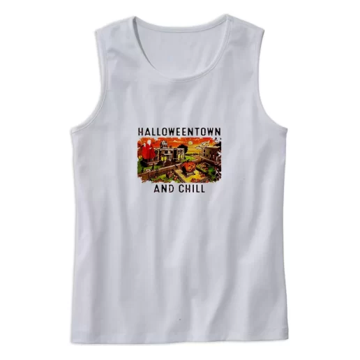 Halloweentown And Chill Summer Tank Top