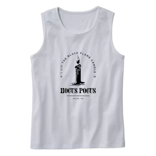 Hocus Pocus I Lit The Black Flame Candle Summer Tank Top