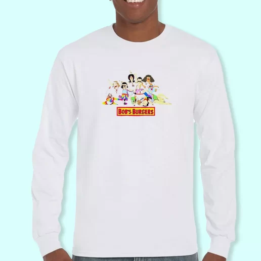 Long Sleeve T Shirt Design Bobs Burgers LGBT Pride