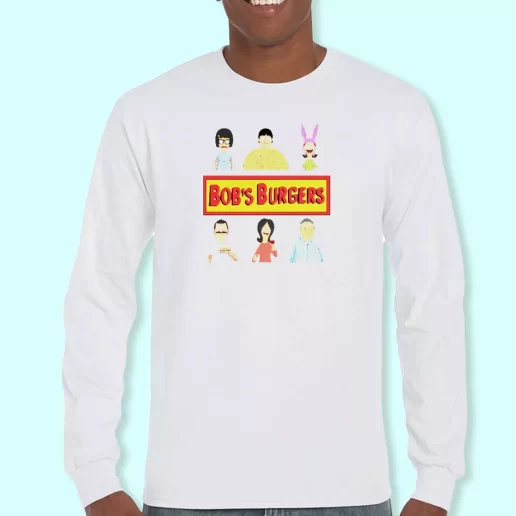 Long Sleeve T Shirt Design Bobs burger family