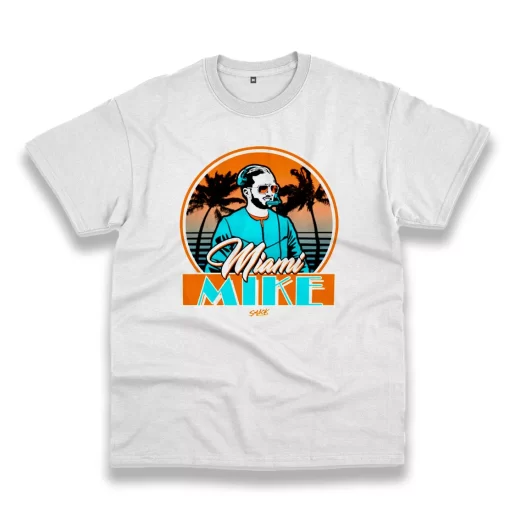 Miami Mike Beach Thanksgiving Vintage T Shirt