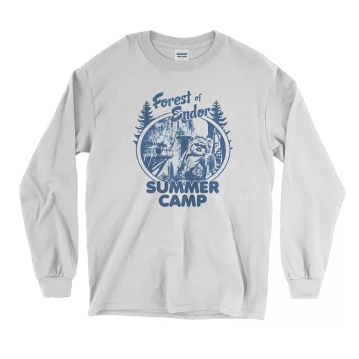 Star Wars Wicket Ewoks Endor Forest Camp Thanksgiving Long Sleeve T Shirt
