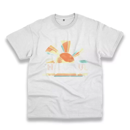 Thankful Rainbow Thanksgiving Vintage T Shirt