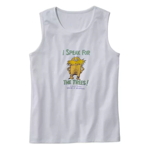 The Lorax Dr Seuss Speak For The Trees Summer Tank Top