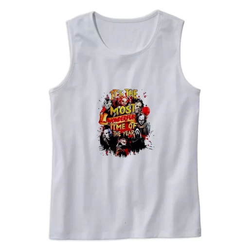 The Most Wonderful Time of The Year Halloween Horror Summer Tank Top