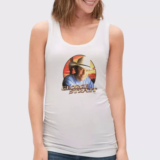 Women Classic Tank Top George Strait Country