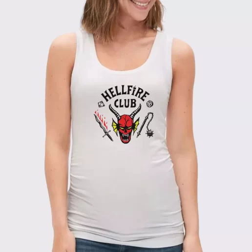 Women Classic Tank Top Hellfire Club Stranger Things