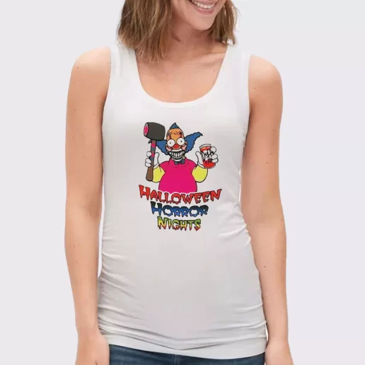 Women Classic Tank Top Horror Nights Krusty