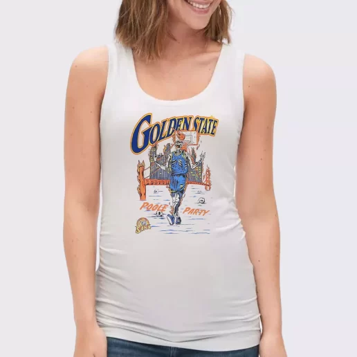 Women Classic Tank Top Jordan Poole Party Skullcap