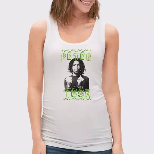 Women Classic Tank Top Retro Reggae Jamaica Peter Tosh