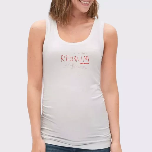 Women Classic Tank Top The Shining RedRum Horror