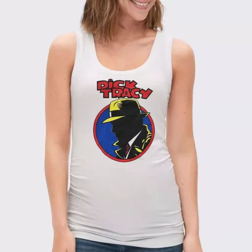 Women Classic Tank Top Vintage Dick Tracy