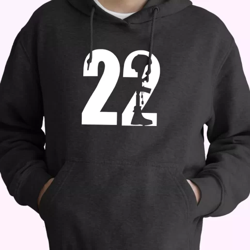 22 A Day Veteran Warrior Old Hoodie Veterans Day 1