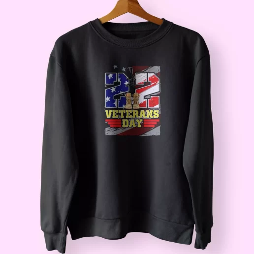 22 Veterans Day Holiday Sweatshirt 1