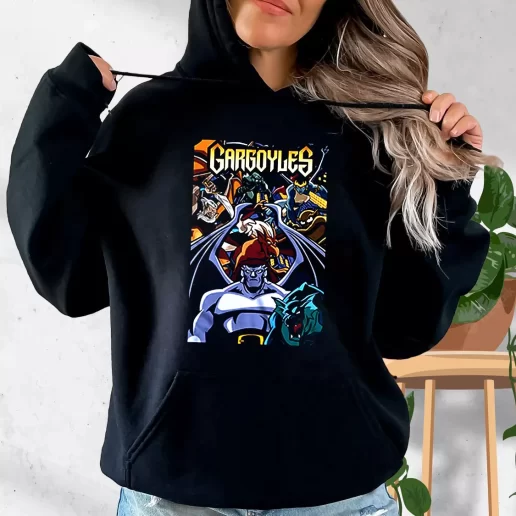 Aesthetic Hoodie Gargoyles Comic Book Trendy Outfit 1