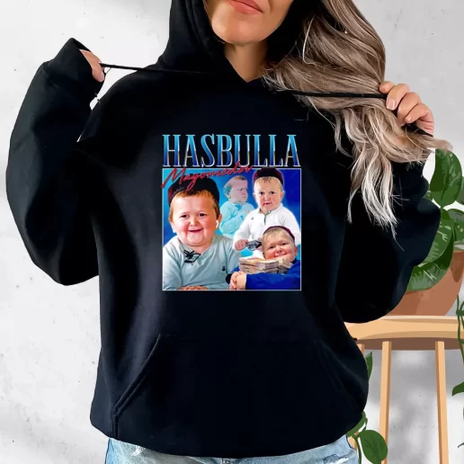 Aesthetic Hoodie Hasbulla Magomedov Homage TV Icon Xmas Costume 1