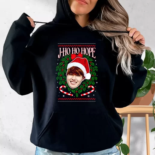 Aesthetic Hoodie Jung Ho seok Kpop Fangirl Xmas Costume 1